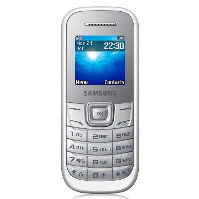 Samsung Guru 1200 GT-E1200 Keypad Phone - White