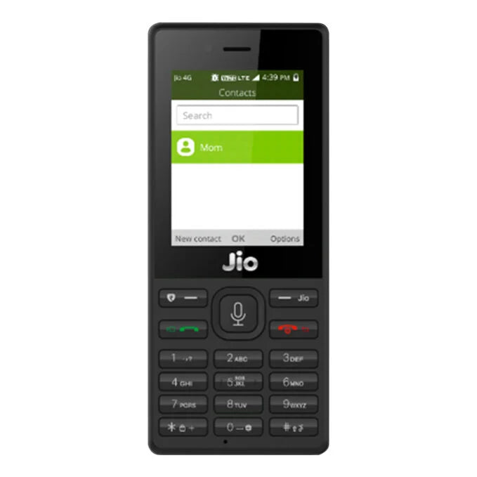 Jio F220 4G Keypad Mobile Phone | 2.4-Inch Display | 2000mAh Battery | KaiOS | VoLTE Support