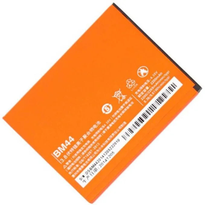 Compatible Battery For Redmi 2 / Redmi 2S / Mi 2 / Mi2S / BM44 Battery 2200mAh Genuine