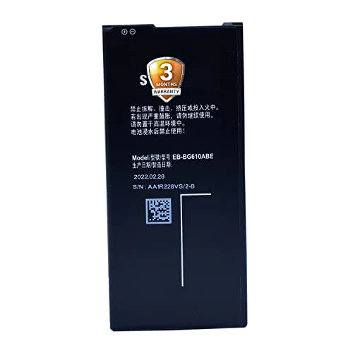 Compatible Battery For Samsung Galaxy J7 MAX | ON7-2016 | J4 PLUS EB-BG610ABE | SM-G615F