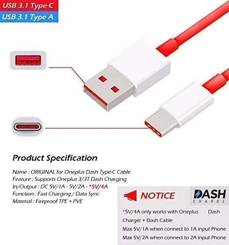 OnePlus USB to Type-C 120 W Data Cable