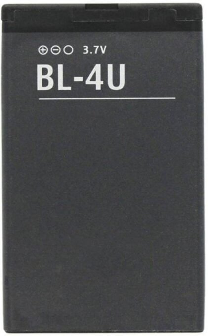 Compatible Battery For Nokia BL4U Battery  1200mAh