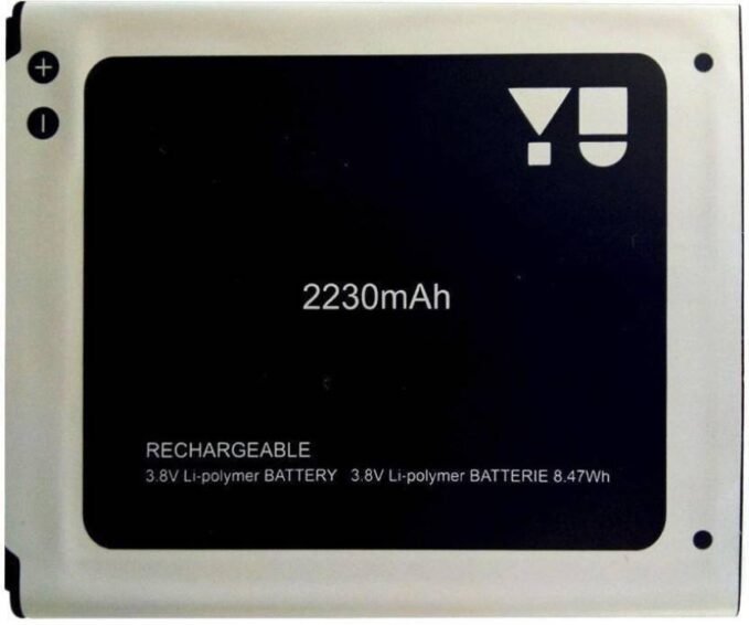 Original Compatible Battery For Micromax Yuphoria YU 5010 / 5010A 2300mAh Genuine Battery