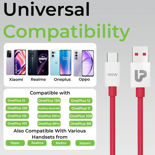 OnePlus SUPERVOOC 100W Type-C Cable 100 cm