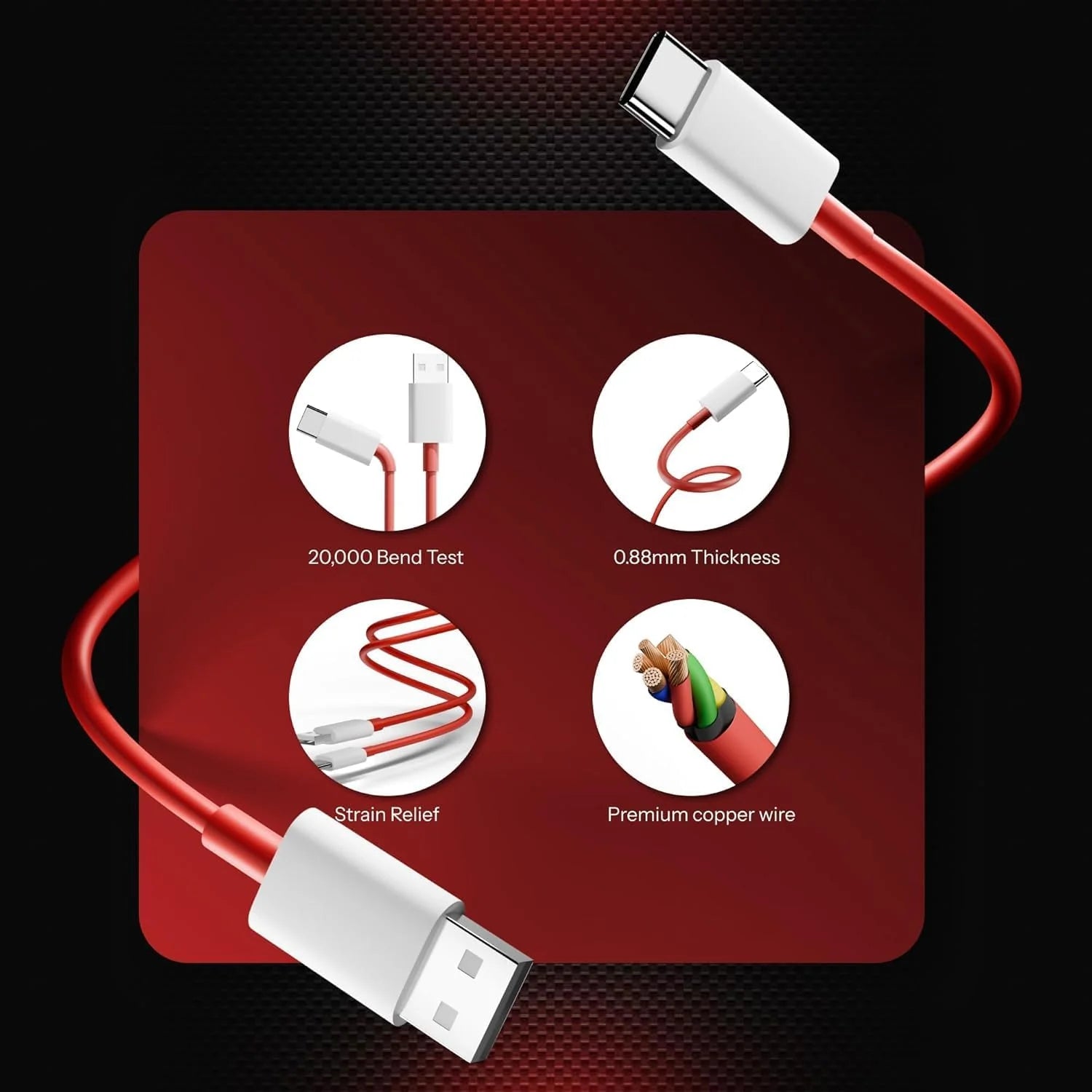 OnePlus USB to Type-C 120 W Data Cable