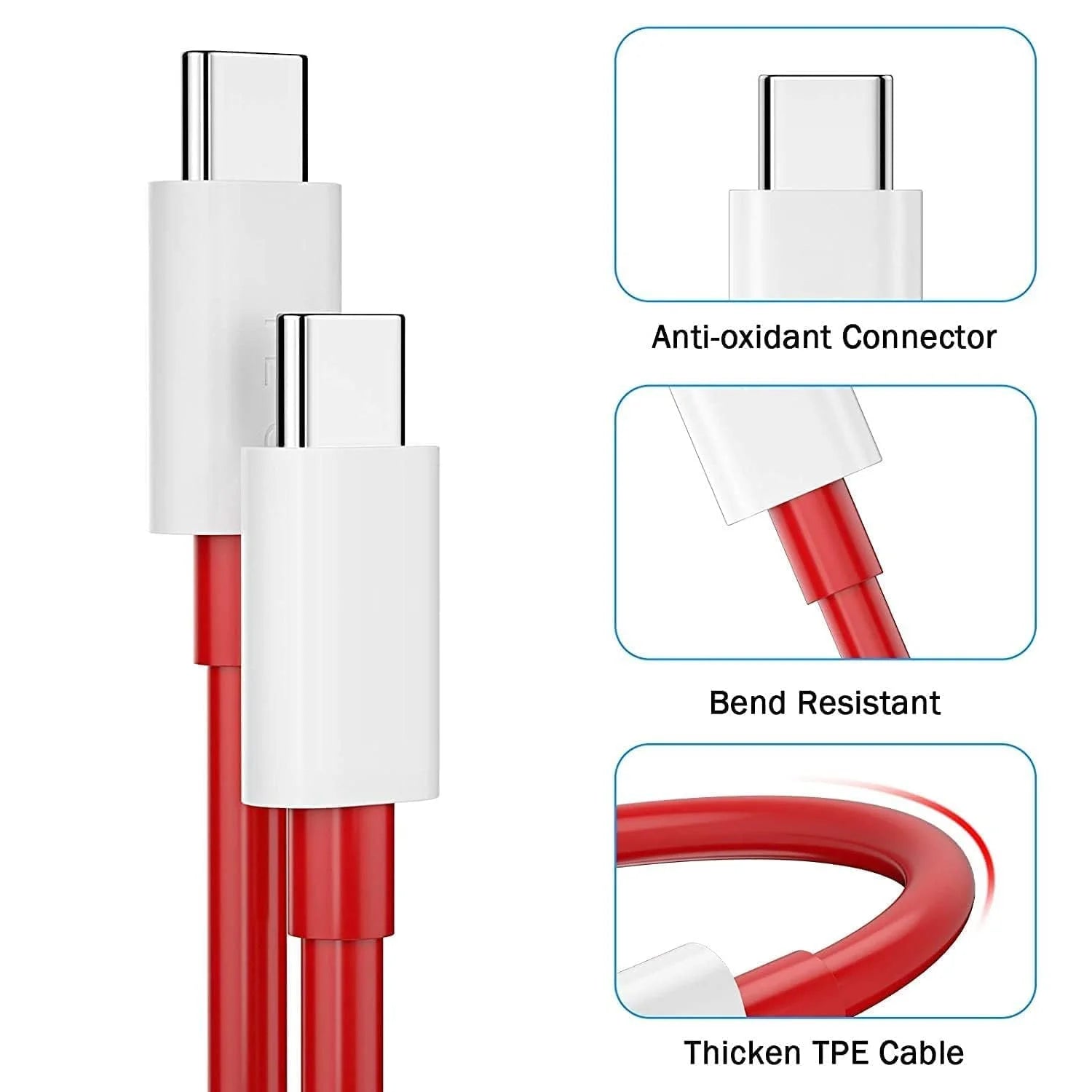 Vivo 160W FlashCharge Power Adapter with USB to Type – C Cable