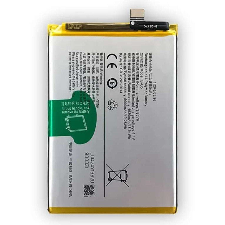 B05 Original Battery for VIVO Y12s VIVO Y20 VIVO Y20S VIVO V2026 V2029-5000mAh
