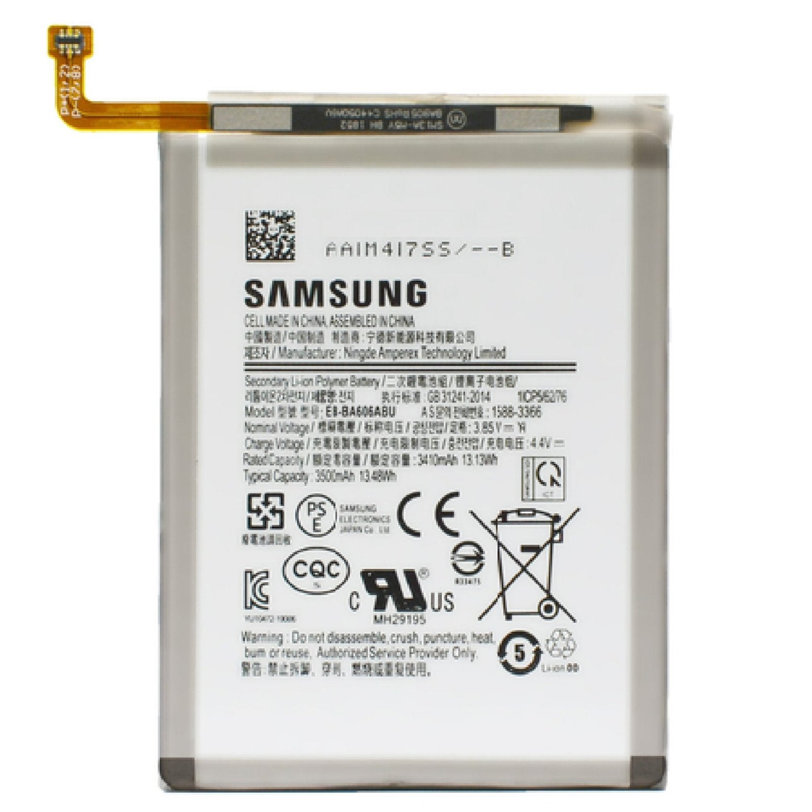 Compatible Original EB-BA606ABU Battery for Samsung A60 | Samsung M40 SM-A606F