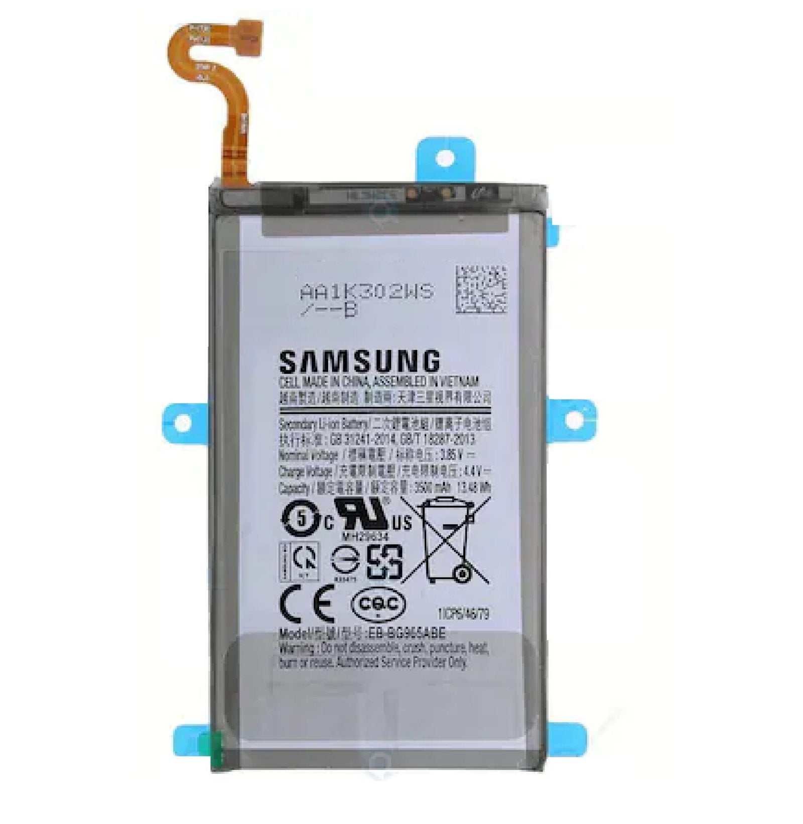 Compatible Original EB-BG965ABE Battery for Samsung S9 Plus (3500mAh)