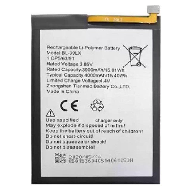 Mobile Battery For Infinix S5 / S5 Lite (BL-39Lx)