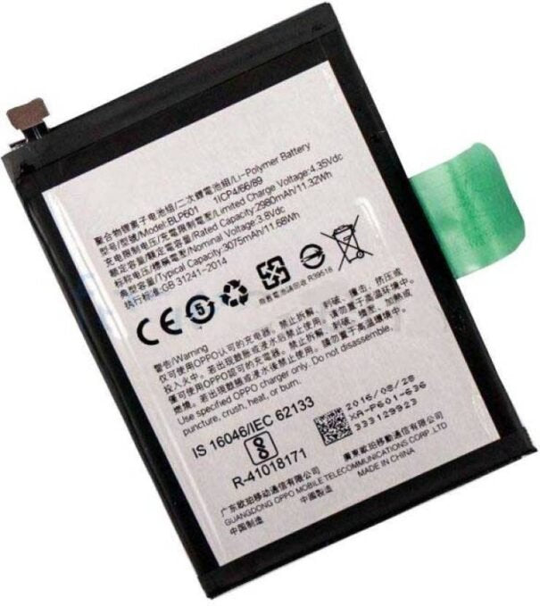 Original Compatible Battery For Oppo F1S / BLP601 3075mAh Genuine Battery