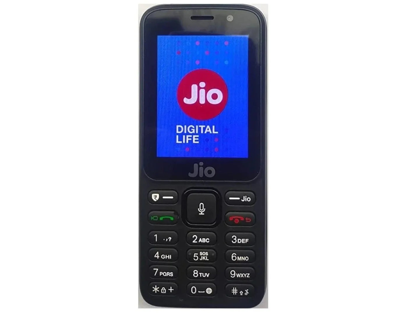Jio F90 4G Keypad Mobile Phone | 2.4” Display | 2000mAh Battery | 4GB Storage | VoLTE Support | Black