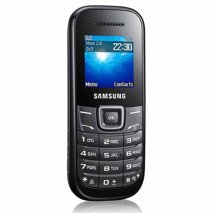 Samsung Guru 1200 GT-E1200 Keypad Phone - Black