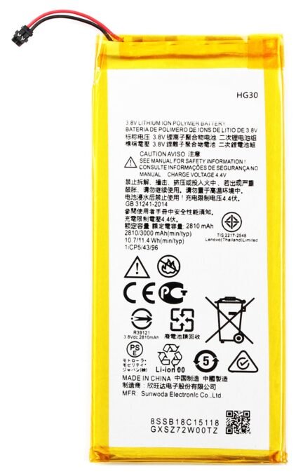 Original Compatible Battery For Motorola Moto G5 Plus / HG30 3000mAh Genuine Battery