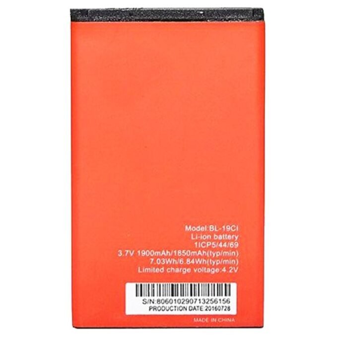 Original Compatible Battery For Itel 7100 BL-19Ci 19Ci 1900mAh Genuine Mobile Battery
