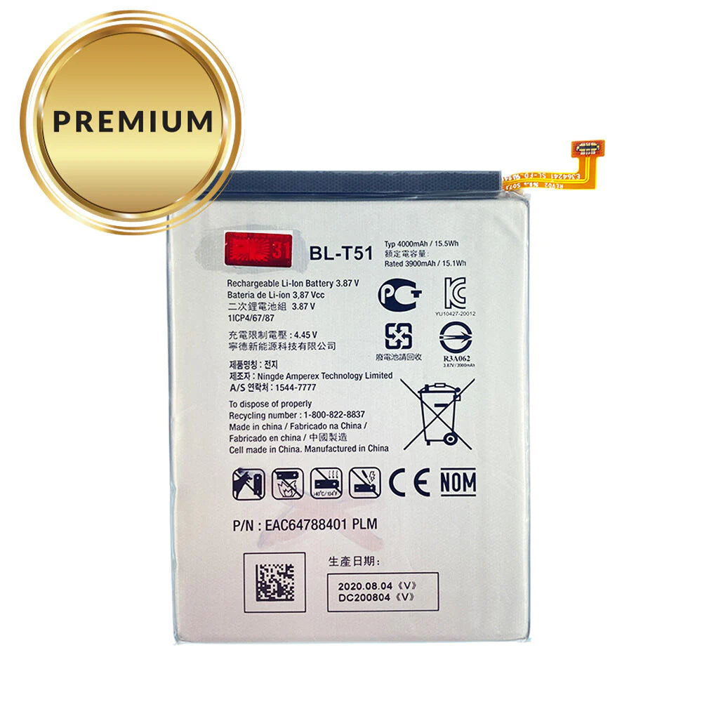The LG K62 Battery