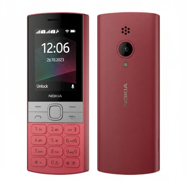 Nokia 150 Dual SIM Premium Keypad Phone | Rear Camera, Long Lasting Battery Life, Wireless FM Radio & MP3 Player and All-New Modern Premium Design