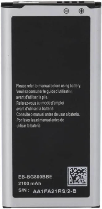Original EB-BG900BBU Compatible Battery For Samsung Galaxy S5 EB-BG900BBC / 2800mAh Genuine Battery