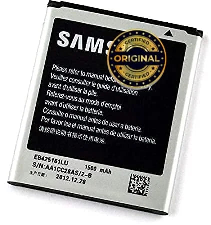 Battery 1500mAh Compatible for Samsung Galaxy Grand Duos S7562 / EB-425161LU Battery