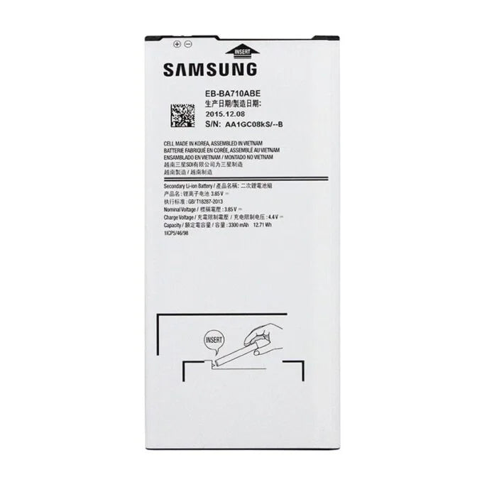 Original Compatible Battery For SAMSUNG Galaxy A7 2016 EB-BA710ABE 3300mAh