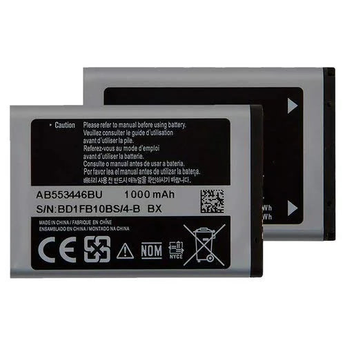AB553446BUCINU Battery Compatible with Samsung Galaxy B100 B2100 C3300K C5212 E1110 i320 M110 L258 (1000 mAh)