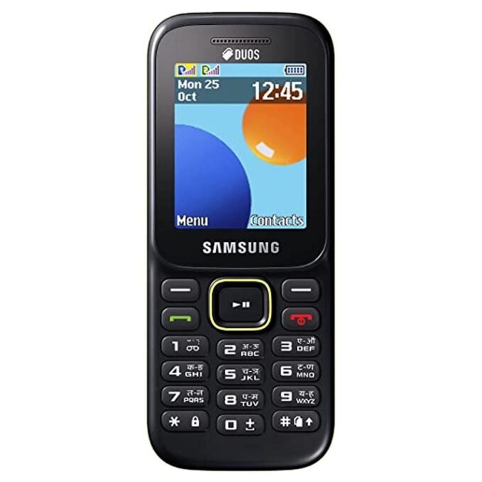 Samsung Guru Music 2 SM-B310E Keypad Phone - Black