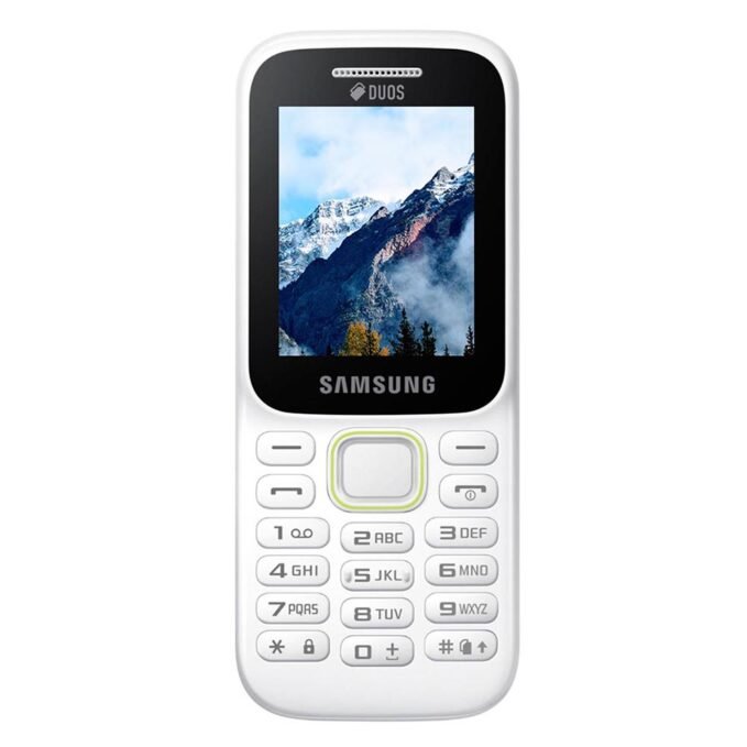 Samsung Guru Music 2 SM-B310E Keypad Phone - White