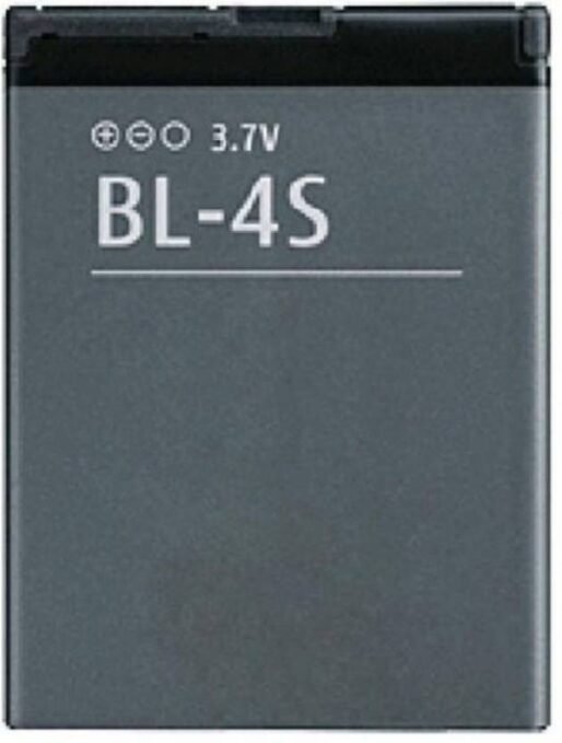 Compatible Battery For Nokia BL-4S / Nokia 4S Battery  860mAh