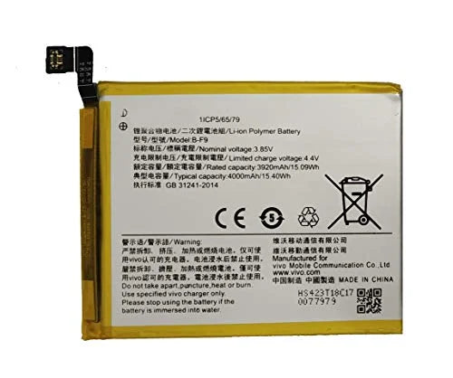 Full Capacity Proper 4000 mAh Compatible Mobile Battery for Vivo Y95 B-F9
