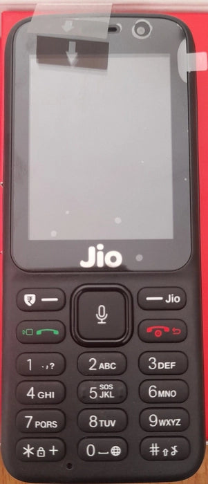 Jio F90 4G Keypad Mobile Phone | 2.4” Display | 2000mAh Battery | 4GB Storage | VoLTE Support | Black