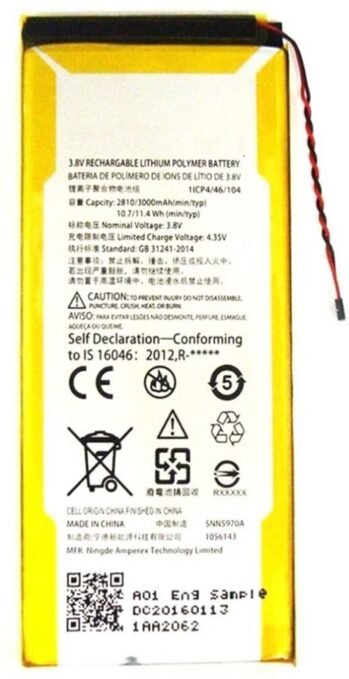 Original Compatible Battery For Motorola Moto G4 4th Gen / XT1624 / GA40 2810mAh Genuine Battery