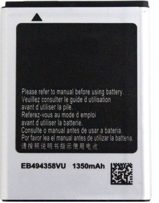 Original Compatible Battery For Samsung 5820 1800mAh Genuine Battery