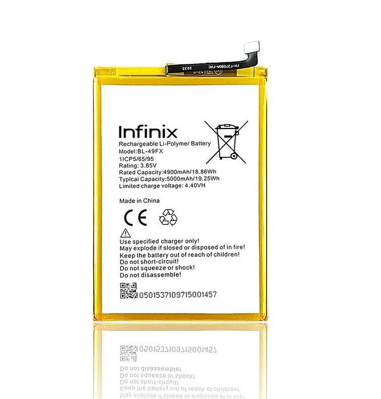 Battery of Infinix Hot 8 / Hot 8 Lite / Hot 9 / Hot 9 Pro / Hot 10 Lite / Note 7 Lite BL-49FX