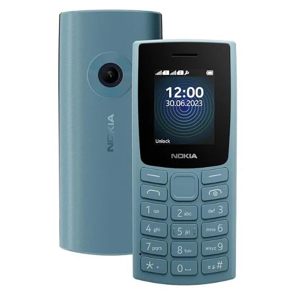Nokia 110 Dual Sim, Keypad Mobile with Wireless FM Radio, Bluetooth and Rear Camera
