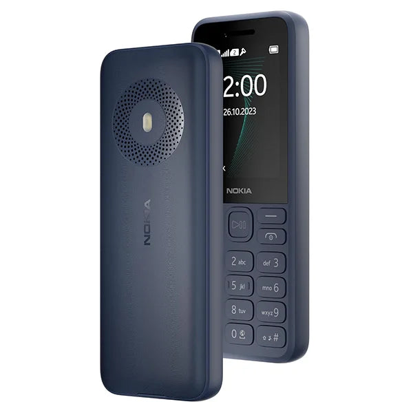Nokia 130 Dual Sim | Built-in Powerful Loud Speaker with Music Player and Wireless FM Radio | Dedicated Music Buttons | Big 2.4 Display