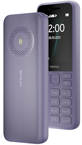 Nokia 130 Dual Sim | Built-in Powerful Loud Speaker with Music Player and Wireless FM Radio | Dedicated Music Buttons | Big 2.4 Display