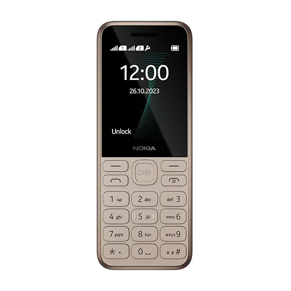 Nokia 130 Dual Sim | Built-in Powerful Loud Speaker with Music Player and Wireless FM Radio | Dedicated Music Buttons | Big 2.4 Display