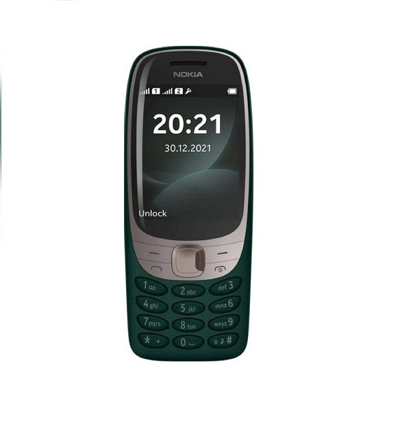 Nokia 6310 Dual SIM Keypad Phone with a 2.8” Screen, Wireless FM Radio and Rear Camera with Flash