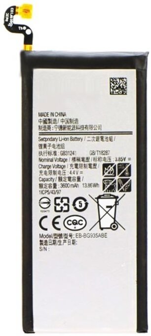 Original Compatible Battery For Samsung GALAXY S7 Edge / G9350 / EB-BG935ABE / EBBG935ABE 3600mAh Genuine Battery