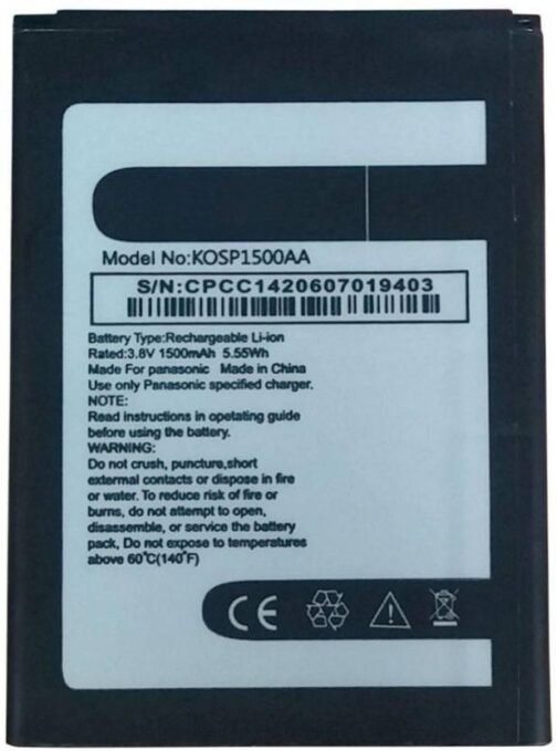 Original Compatible Battery For Panasonic T40 KLB150N315 1500mAh Genuine Battery