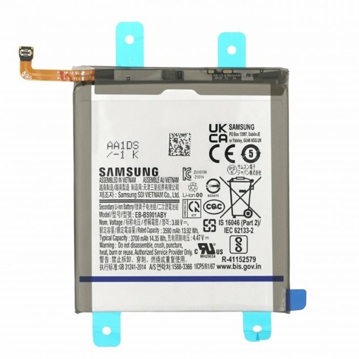 Mobile Battery For Samsung EB-BS901ABY S22 5G SM-S901B SM-S901B/DS