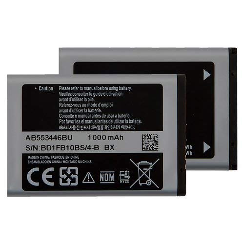 AB553446BUCINU Battery Compatible with Samsung Galaxy B100 B2100 C3300K C5212 E1110 i320 M110 L258 (1000 mAh) - Image 3
