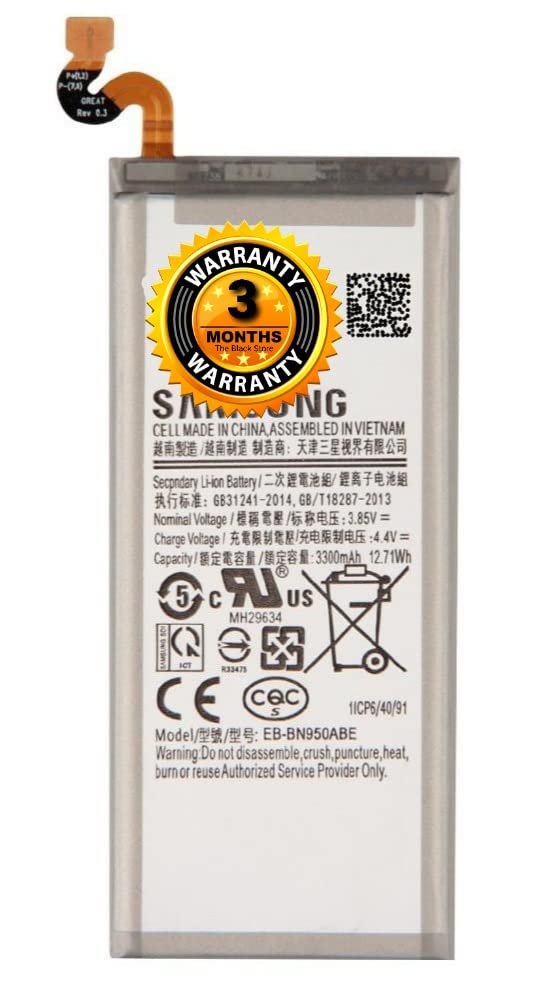 Battery BN950ABE-3300mAh for Samsung Note 8 N950 CX=DW1920
