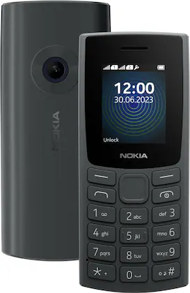 Nokia 110 Dual Sim, Keypad Mobile with Wireless FM Radio, Bluetooth and Rear Camera