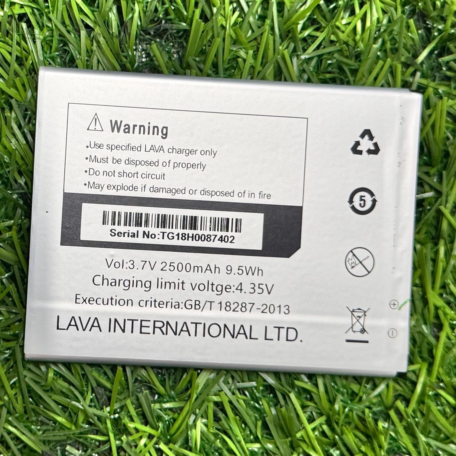 LAVA Mobile Battery For LAVA LAVA A71,4G LAVA A88,4G -LEB059 & LEB060 SAME BATTERY - Image 4