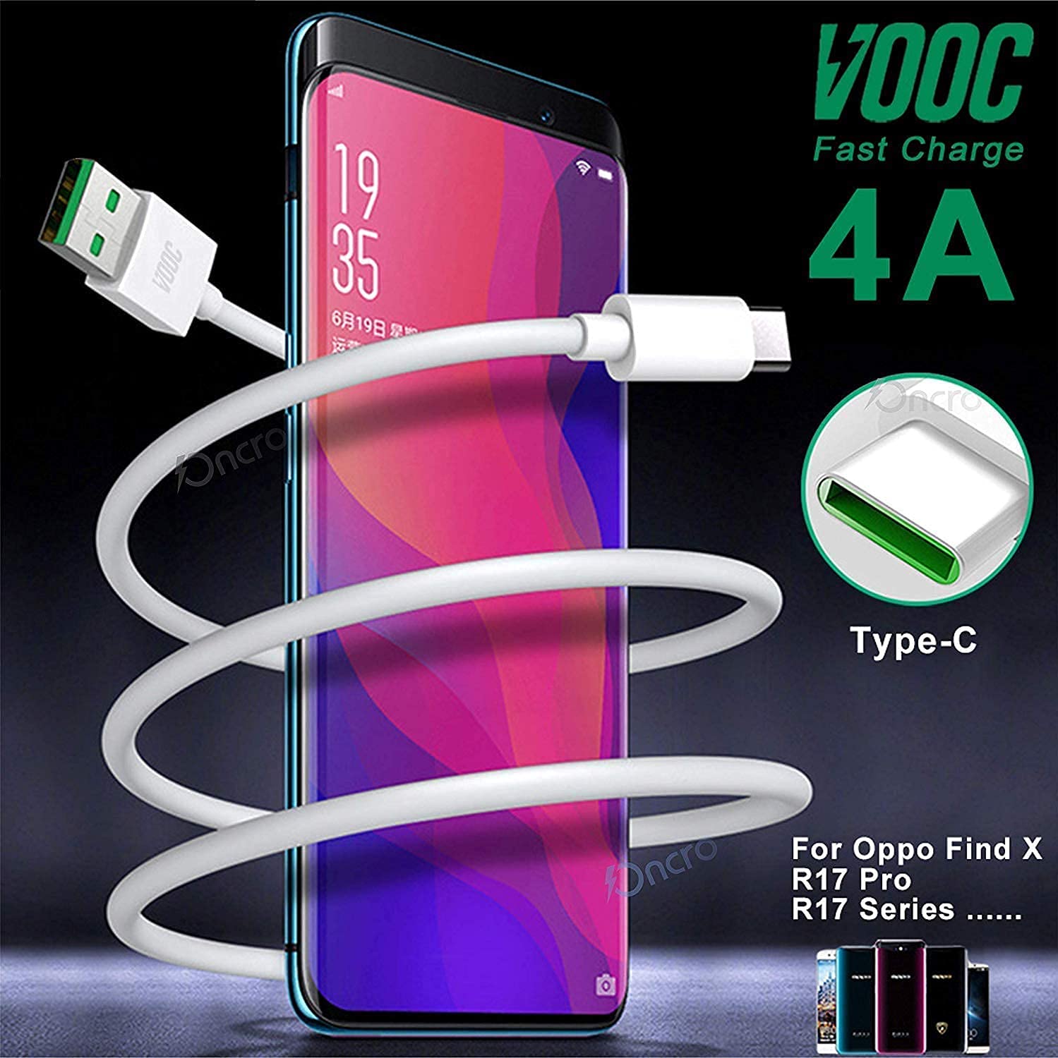 Realme 10A USB-A to Type-C Data Cable - Image 5